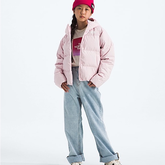 The North Face Girls’ North Down Hooded Jacket S(7/8) - Picture 9 of 13